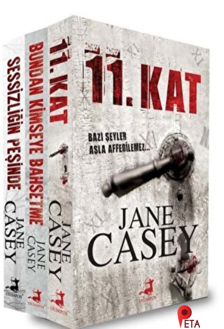 Jane Casey Polisiye ve Gerilim Seti 2 (3 Kitap Takım)