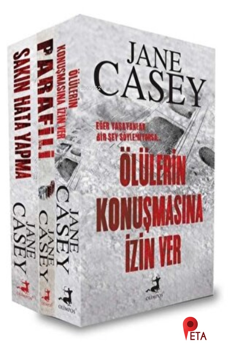 Jane Casey Polisiye ve Gerilim Seti 1 (3 Kitap Takım)