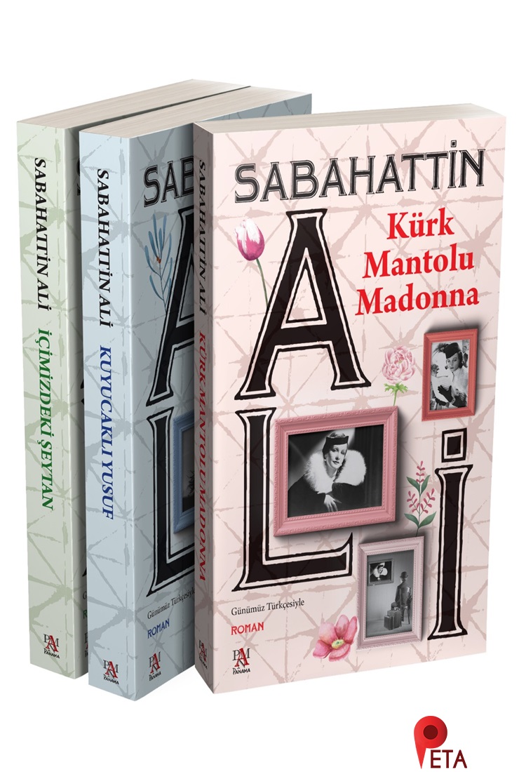 Sabahattin Ali Seti (3 Kitap Takım) Kürk Mantolu Madonna - Kuyucaklı Yusuf - İçimizdeki Şeytan